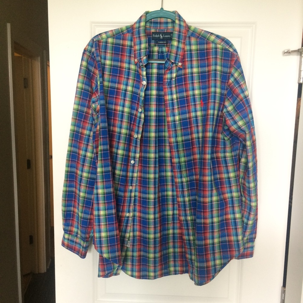 Polo Ralph Lauren classic fit multicolor button up